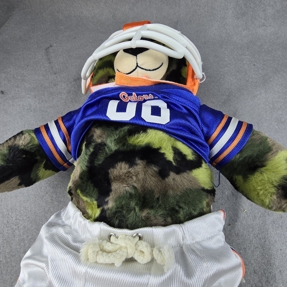 Build the Bear, Florida Gators football college. camo bear complete. - Picture 5 of 10